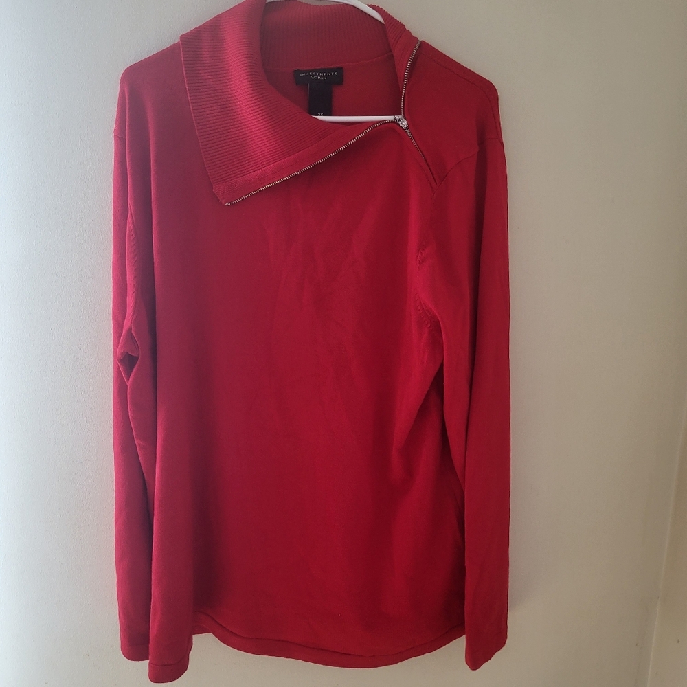 Investments Top Size 2X Nwt
